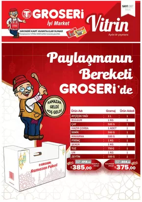 Groseri kataloğu, Eskil | Groseri katalog | 2025-03-01T00:00:00.000Z - 2025-03-31T00:00:00.000Z