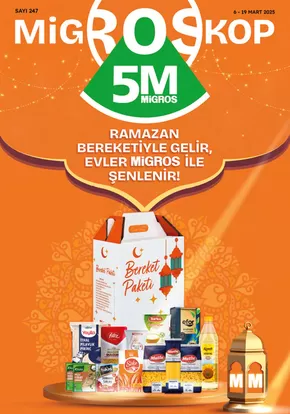 Migros kataloğu, Antalya | Güncel fırsatlar ve teklifler | 2025-03-06T00:00:00.000Z - 2025-03-19T00:00:00.000Z