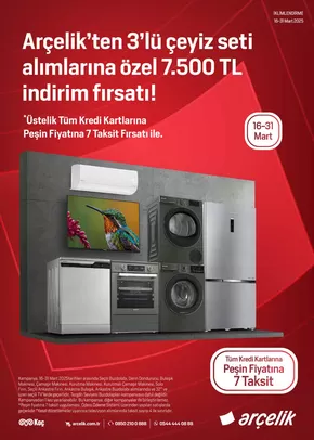 Arçelik kataloğu, Teknepınar | Arçelik İklimlendirme Kataloğu | 2025-03-16T00:00:00.000Z - 2025-03-31T00:00:00.000Z